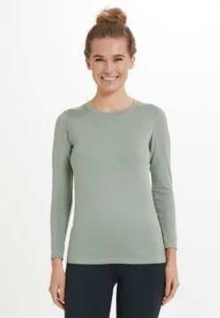 ATHLECIA Longsleeves Functioneel Shirt Julee Dames Mintgroen -Sportieve Outfit Winkel 52f3d7e4133cedb635483adeef37945c