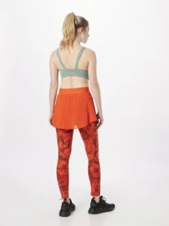 ADIDAS PERFORMANCE Sportleggings Skinny Sportbroek Paris Dames Bordeaux / Oranjerood -Sportieve Outfit Winkel 5713296eaf620bd61a271de7a6fb60e6