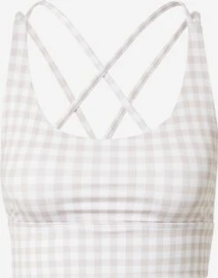 Onzie Medium Support Bustier Sport Bh Sacred Dames Greige / Wit