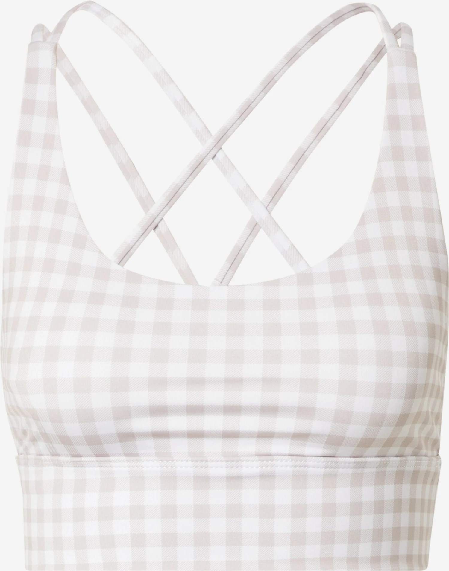 Onzie Medium Support Bustier Sport Bh Sacred Dames Greige / Wit 3 Onzie Medium Support Bustier Sport Bh Sacred Dames Greige / Wit