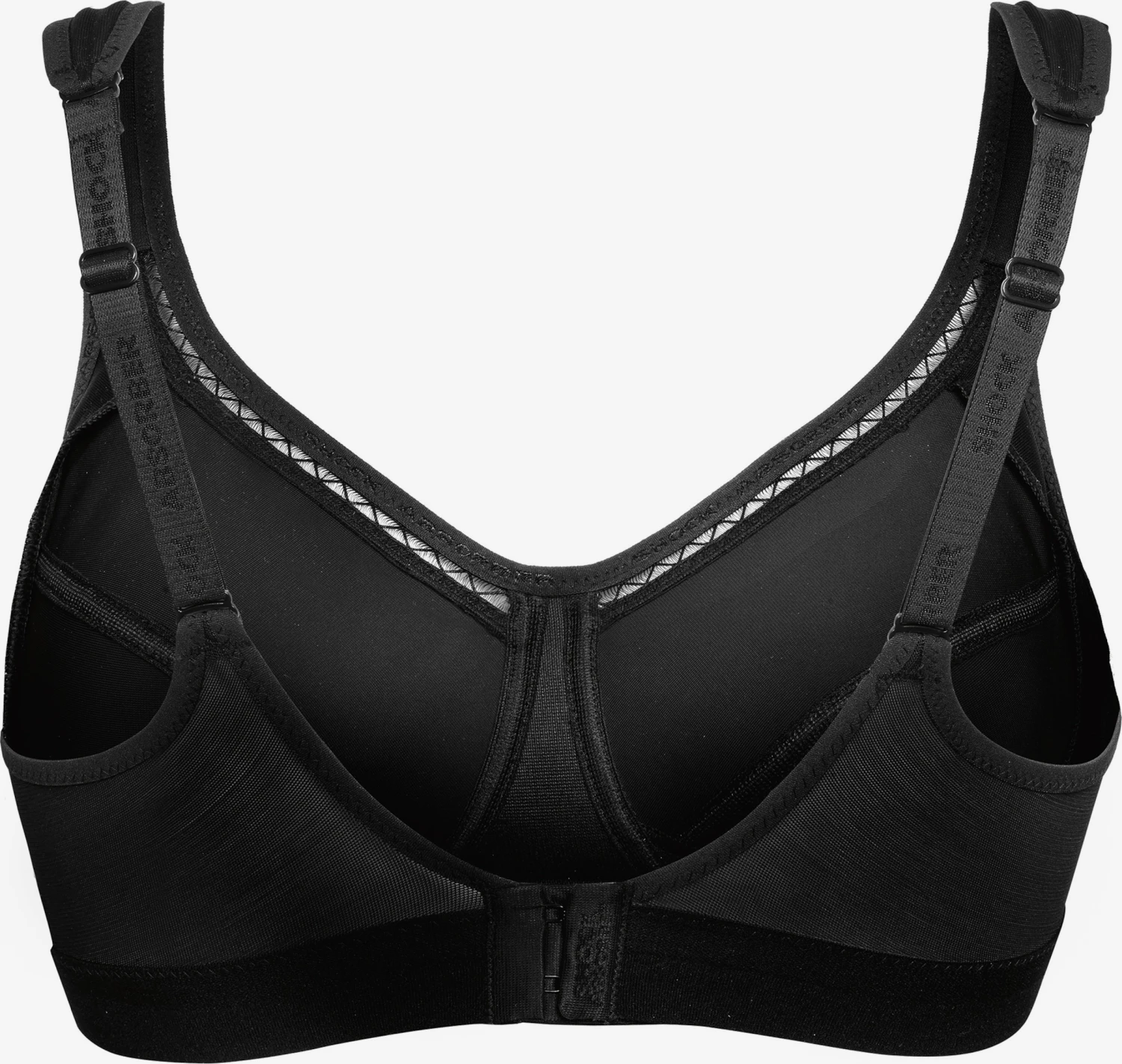 Shock Absorber High Support Bustier Sport Bh Dames Zwart 4 Shock Absorber High Support Bustier Sport Bh Dames Zwart - Afbeelding 2