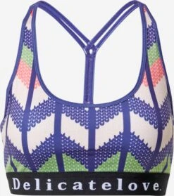 Sporttops Bustier Sporttop Shiva Dames Donkerlila