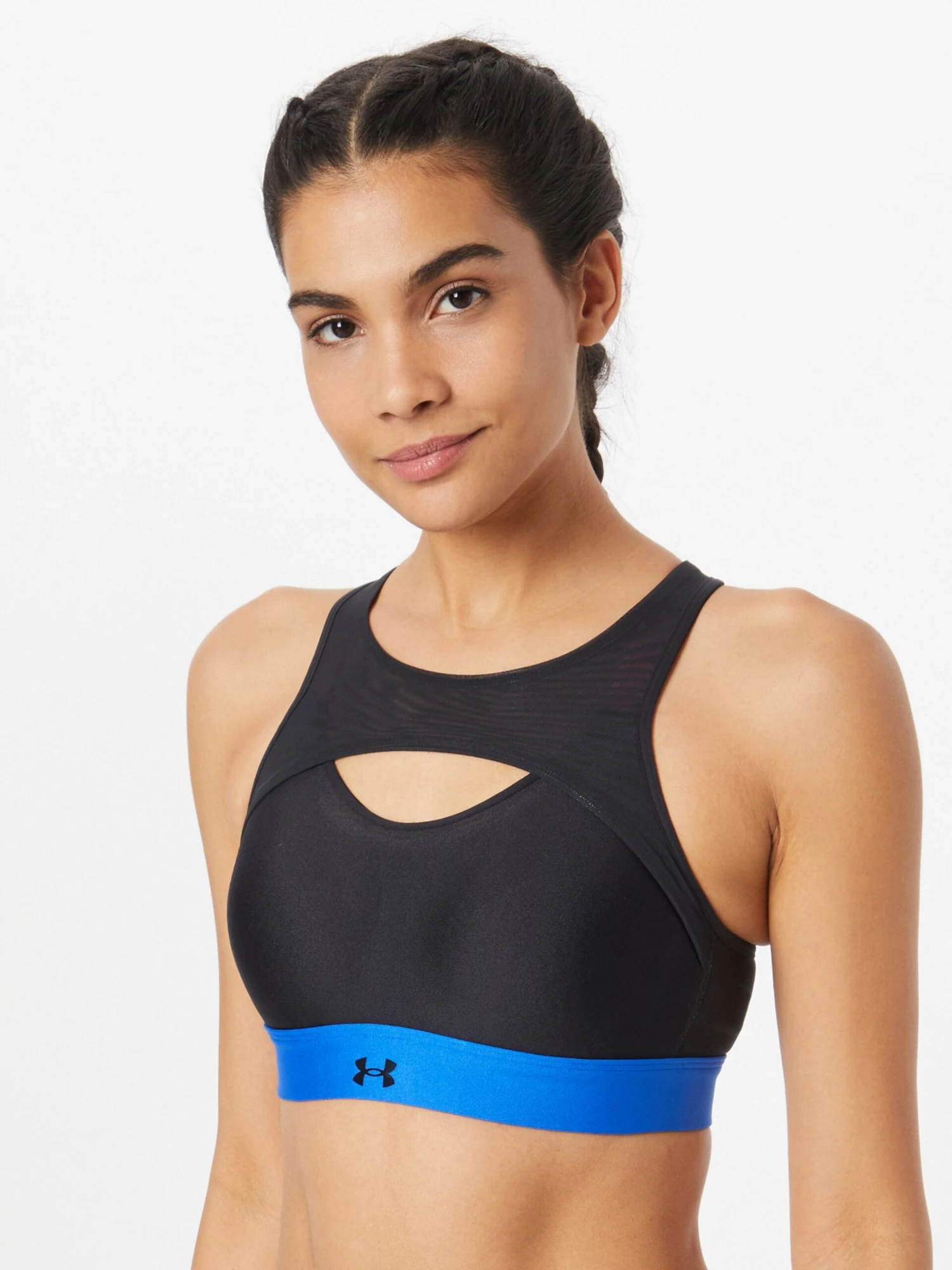 Under Armour High Support Bustier Sport Bh Infinity Dames Zwart 4 Under Armour High Support Bustier Sport Bh Infinity Dames Zwart - Afbeelding 2