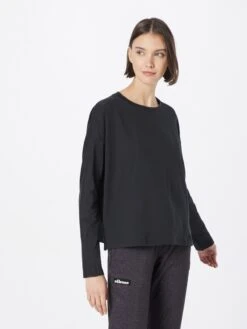 Girlfriend Collective Longsleeves Functioneel Shirt RESET Dames Zwart -Sportieve Outfit Winkel 5f10624b37b67b61b6f6a6746e3eddab