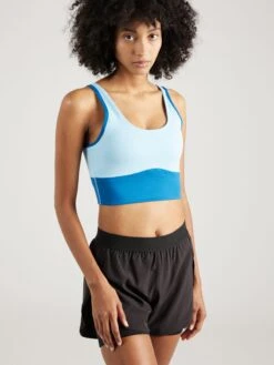 Under Armour Medium Support Bustier Sport Bh Dames Blauw / Lichtblauw -Sportieve Outfit Winkel 61056057c92503b70540f0b5c17f881e