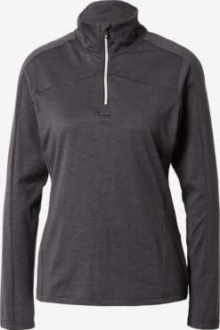 Killtec Longsleeves Functioneel Shirt Dames Zwart Gemêleerd