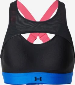 Under Armour High Support Bustier Sport Bh Infinity Dames Zwart
