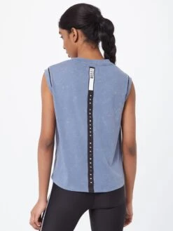 Under Armour Functionele Shirts Functioneel Shirt Run Anywhere Dames Smoky Blue -Sportieve Outfit Winkel 624c1df0701e048088c7933408191523