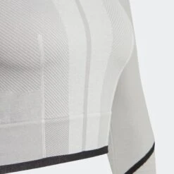 Adidas By Stella Mccartney Longsleeves Functioneel Shirt Dames Grijs / Lichtgrijs -Sportieve Outfit Winkel 6263702c052759c2af30e93fe2fa119c