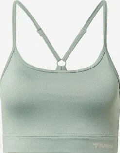 Hummel Low Support Bustier Sport Bh Dames Groen