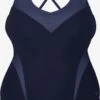 Arena Badpakken Bustier Sportbadpak Isabel Dames Blauw / Marine -Sportieve Outfit Winkel 6555b1759ee56e767134330a22bcb54c