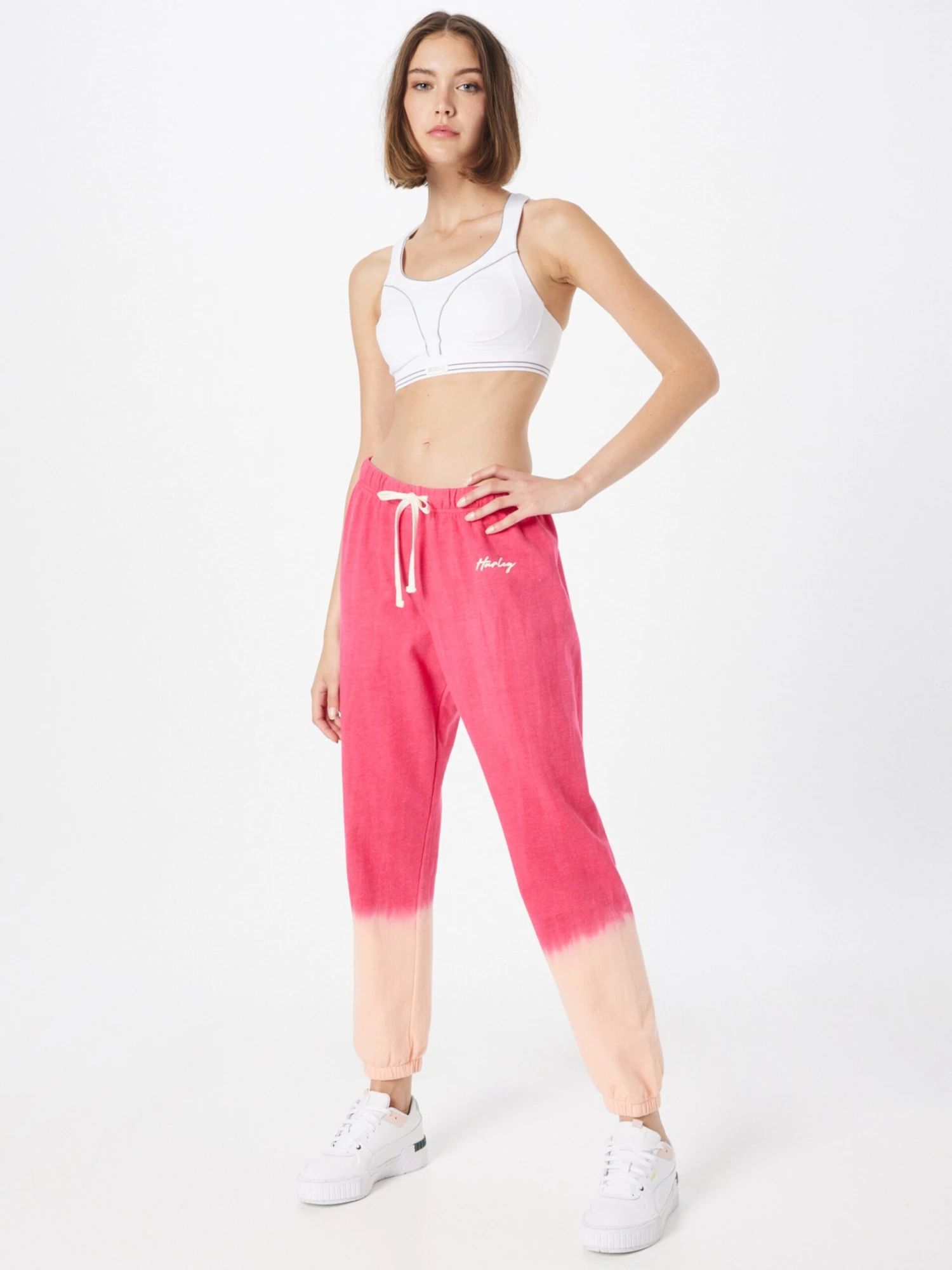 HURLEY Sweatpants Tapered Sportbroek Dames Pink 7 HURLEY Sweatpants Tapered Sportbroek Dames Pink - Afbeelding 5