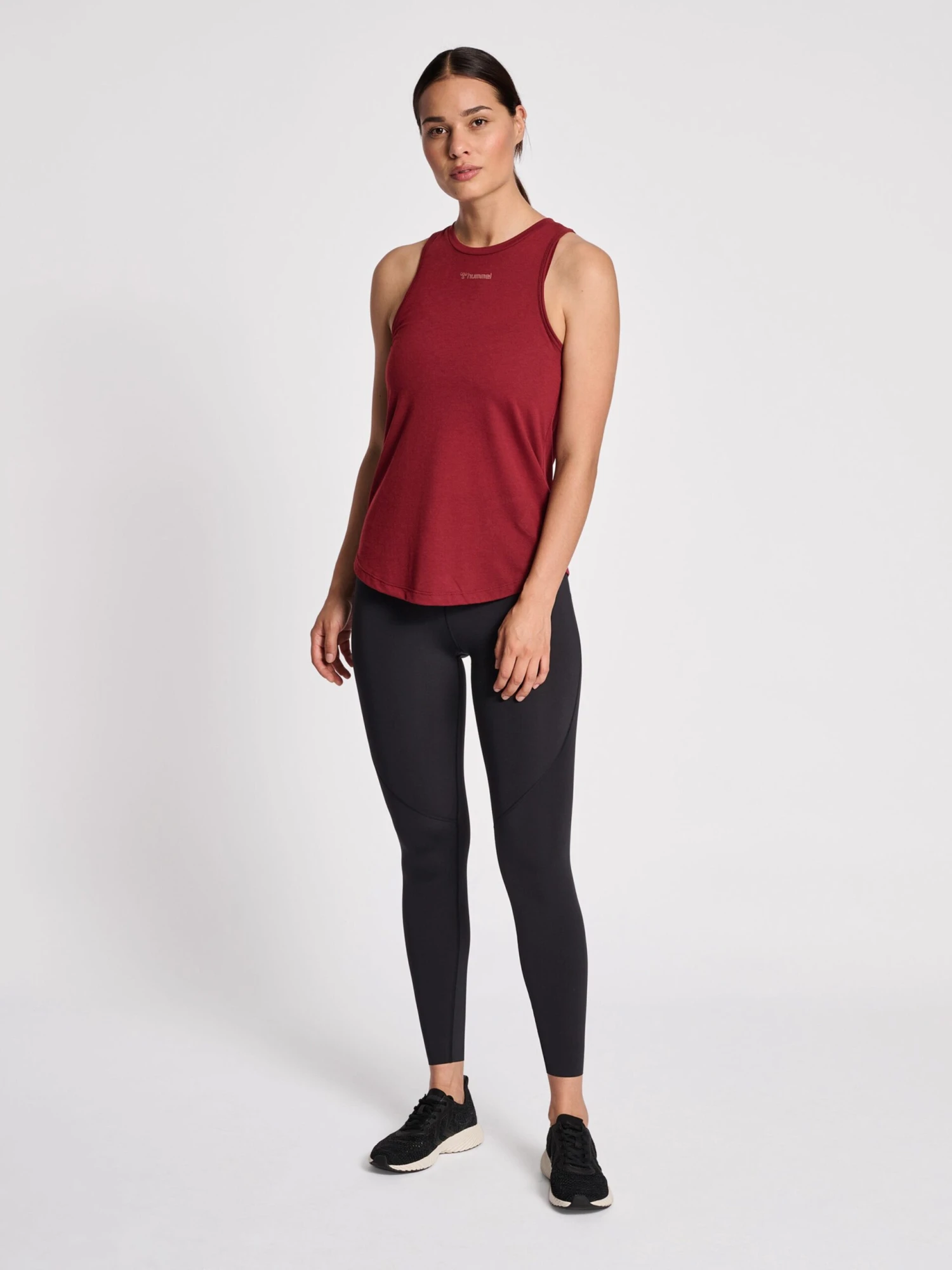 Hummel Sporttops Sporttop Dames Merlot 7 Hummel Sporttops Sporttop Dames Merlot - Afbeelding 5