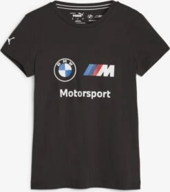 Puma T-shirts Functioneel Shirt BMW M Motorsport Essentials Dames Zwart