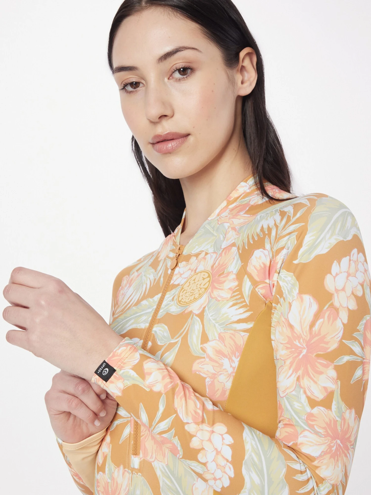 Rip Curl Badpakken Sportbadpak ALWAYS SUMMER Dames Goud 4 Rip Curl Badpakken Sportbadpak ALWAYS SUMMER Dames Goud - Afbeelding 2