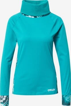 Oakley Longsleeves Functioneel Shirt AURORA Dames Jade Groen / Donkergroen