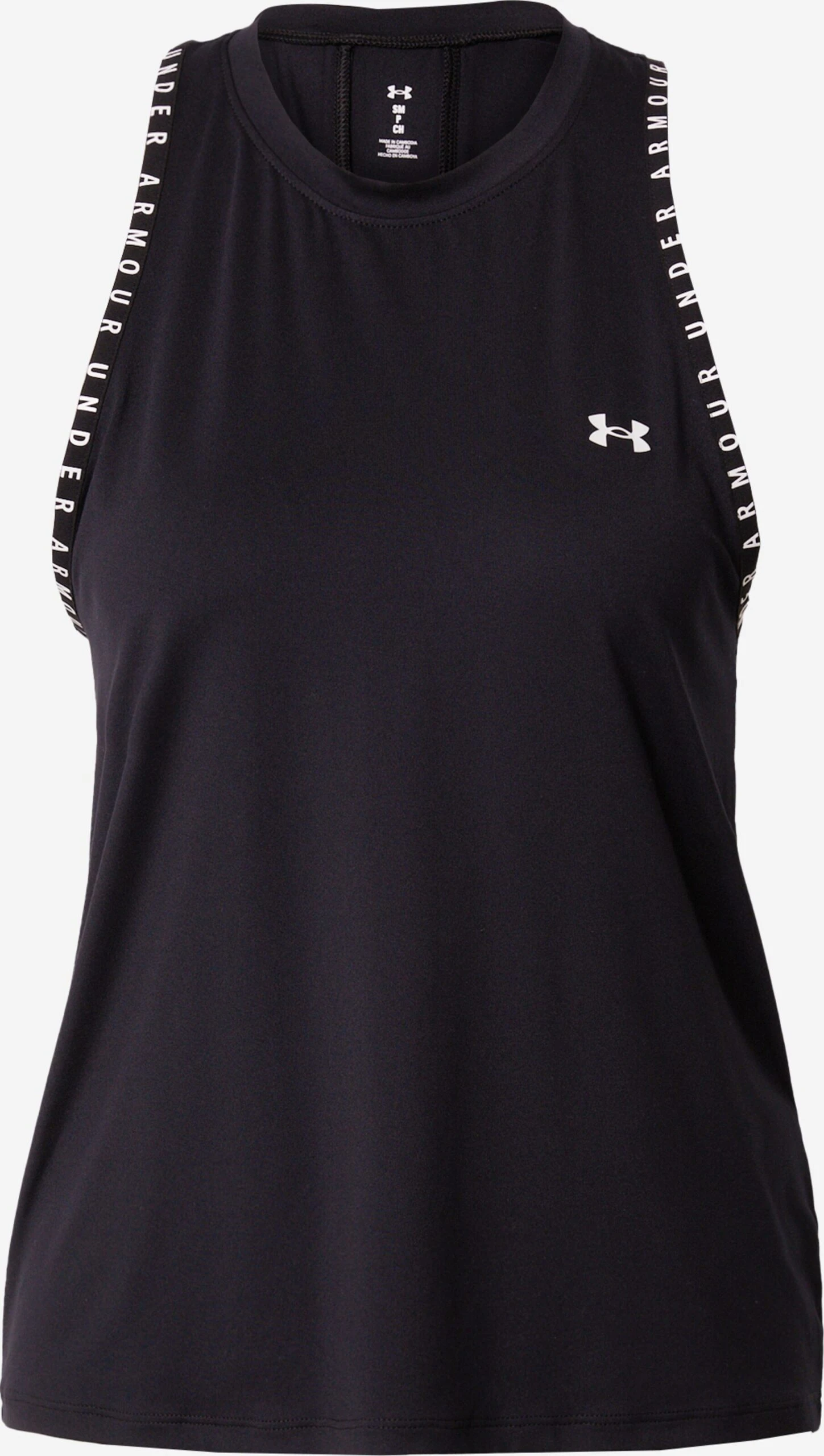 Under Armour Sporttops Sporttop Knockout Novelty Dames Zwart 3 Under Armour Sporttops Sporttop Knockout Novelty Dames Zwart