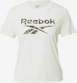 T-shirts Skinny Functioneel Shirt Modern Safari Dames Offwhite