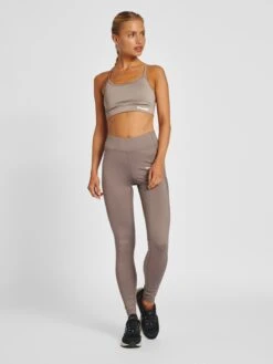 Hummel Sportleggings Skinny Sportbroek Chipo Dames Mokka -Sportieve Outfit Winkel 68fd278c57decdb6c445cefff648528b