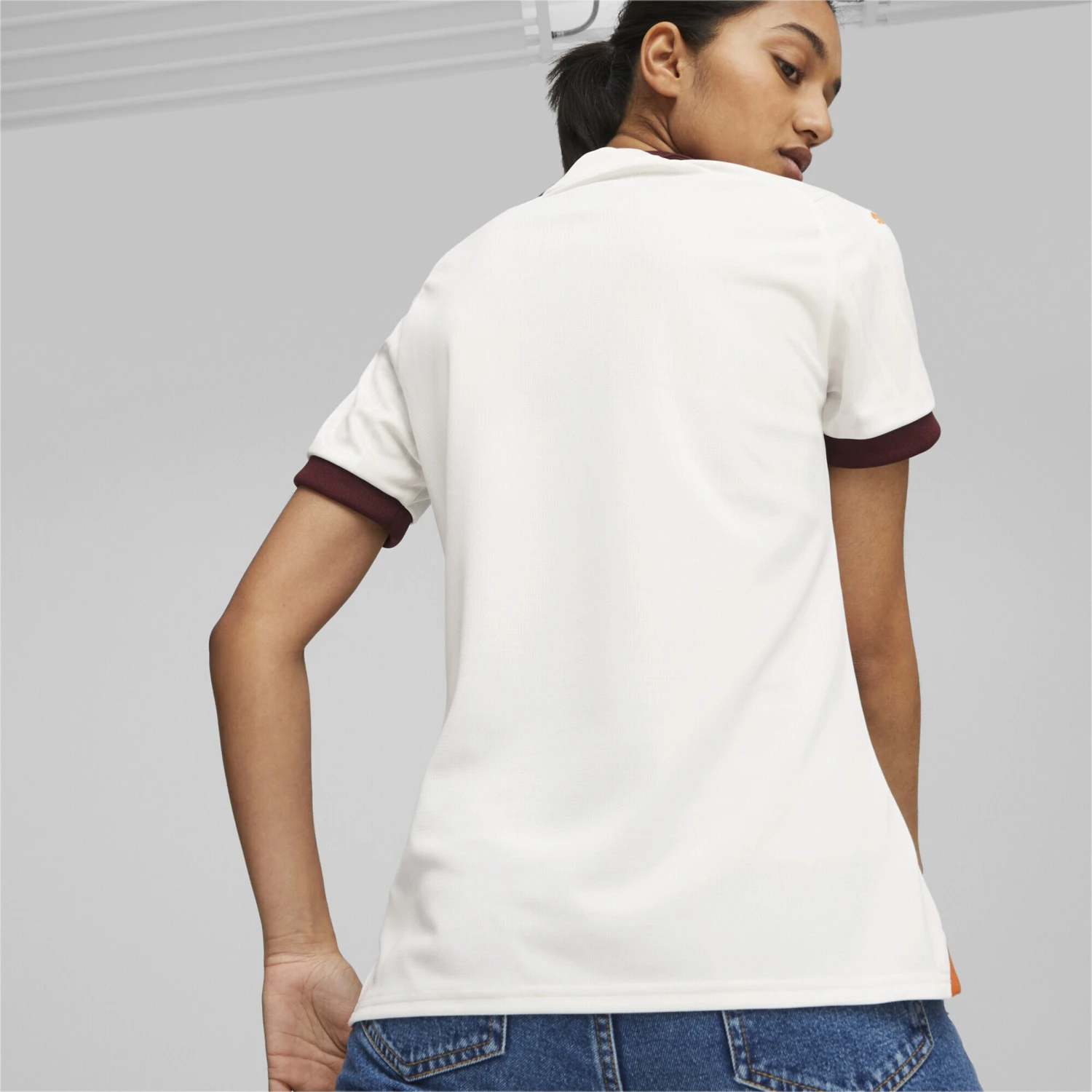 Puma T-shirts Tricot Dames Wit 7 Puma T-shirts Tricot Dames Wit - Afbeelding 5