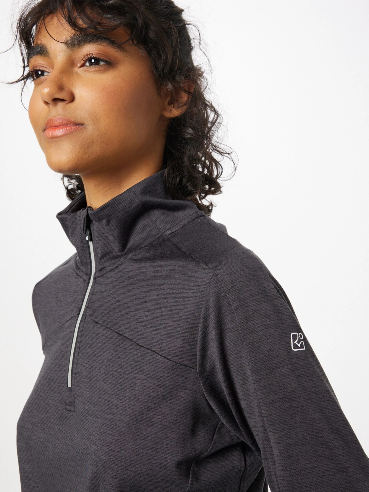 Killtec Longsleeves Functioneel Shirt Dames Zwart Gemêleerd 4 Killtec Longsleeves Functioneel Shirt Dames Zwart Gemêleerd - Afbeelding 2