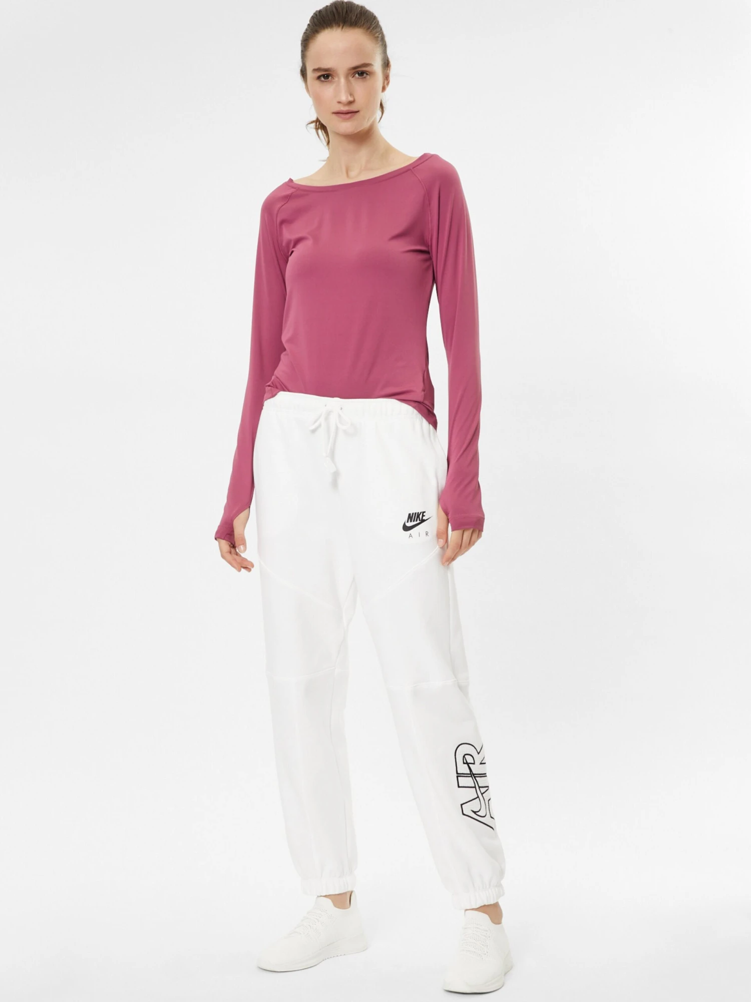 Jack Wolfskin Longsleeves Functioneel Shirt Tasman Dames Lila 7 Jack Wolfskin Longsleeves Functioneel Shirt Tasman Dames Lila - Afbeelding 5