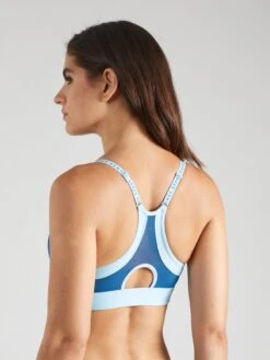 Under Armour Low Support Bustier Sport Bh Infinity Dames Blauw -Sportieve Outfit Winkel 6f025612d62403a3d5f1f9425c1d06b7