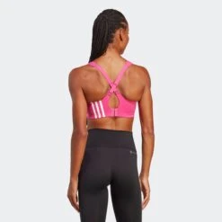 Adidas Sportswear High Support Bustier Sport Bh Alpha Dames Fuchsia -Sportieve Outfit Winkel 6f7d32da92f70b53f36f1ab7b2e175c5