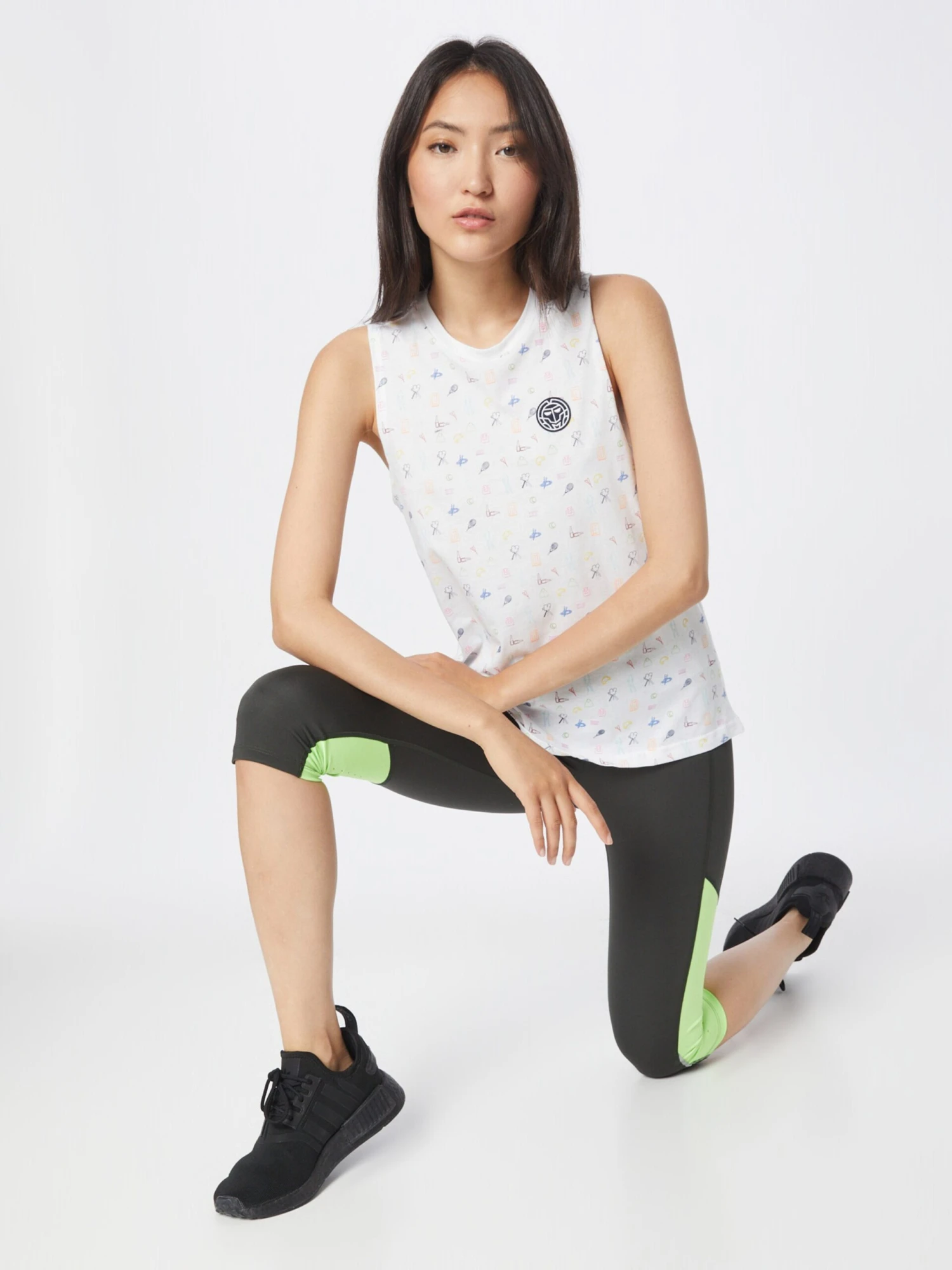 BIDI BADU Sporttops Sporttop Emefa Dames Wit 7 BIDI BADU Sporttops Sporttop Emefa Dames Wit - Afbeelding 5