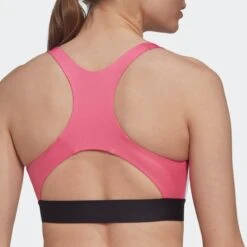 Adidas Sportswear Medium Support Bustier Sport Bh Dames Magenta -Sportieve Outfit Winkel 7059f749641fecd525f54e4193ff6aea