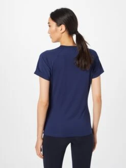 Functionele Shirts Functioneel Shirt Dames Navy / Azuur -Sportieve Outfit Winkel 70818ce4c424a795e4504c3e528a2656