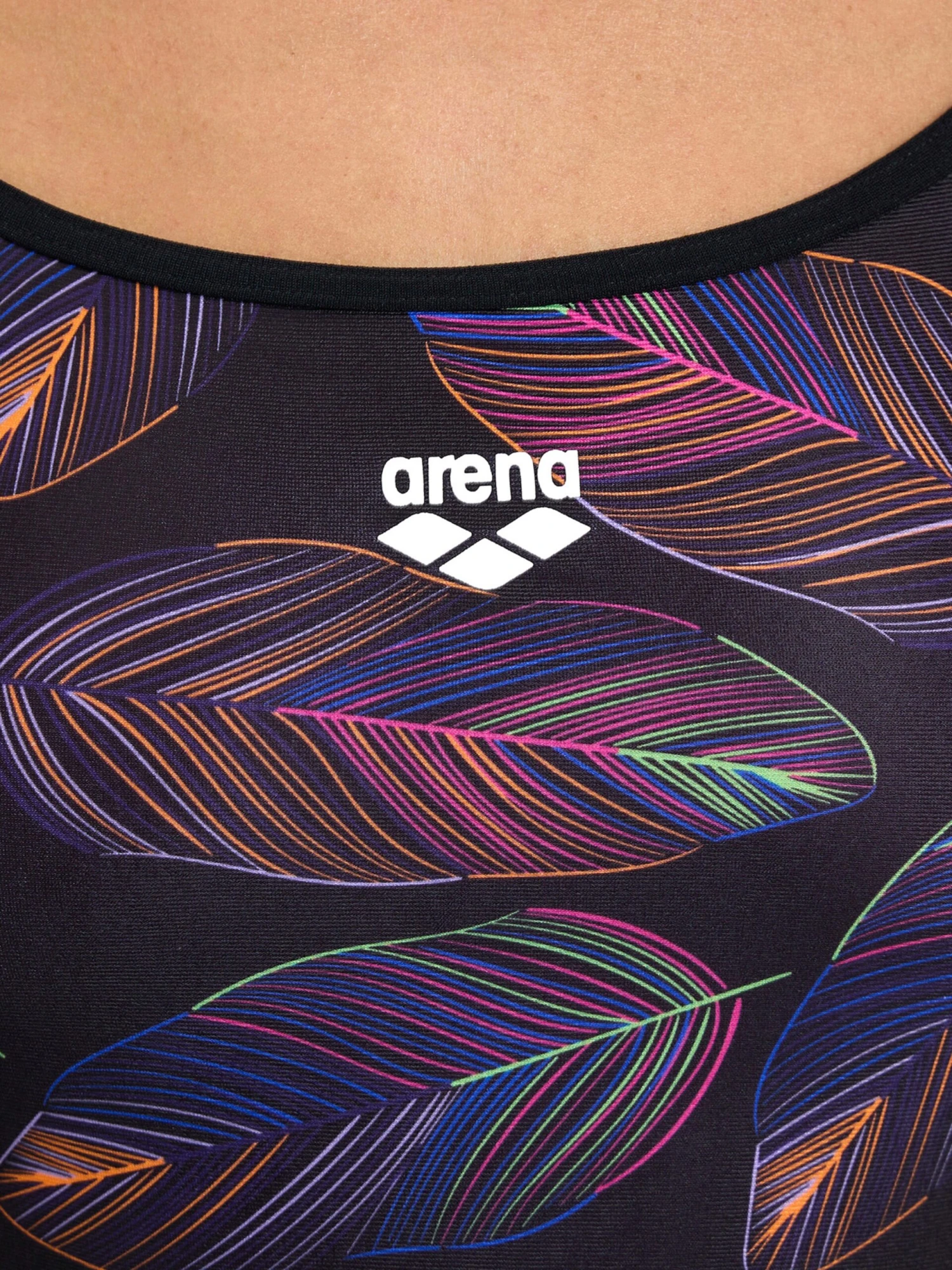 Arena Badpakken Bustier Sportbadpak FALLING LEAVES Dames Gemengde Kleuren 11 Arena Badpakken Bustier Sportbadpak FALLING LEAVES Dames Gemengde Kleuren - Afbeelding 9