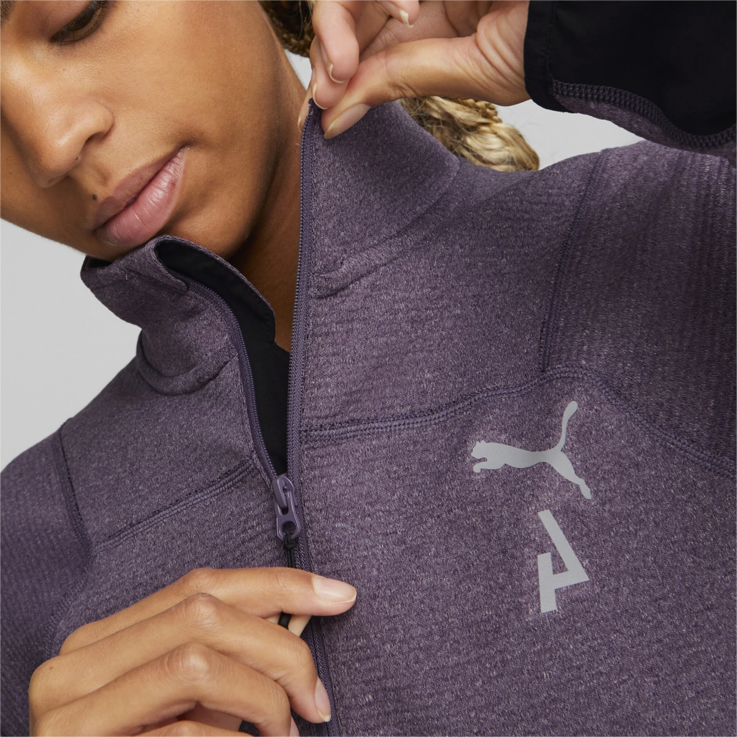 Puma Longsleeves Functioneel Shirt Dames Lavendel 6 Puma Longsleeves Functioneel Shirt Dames Lavendel - Afbeelding 4