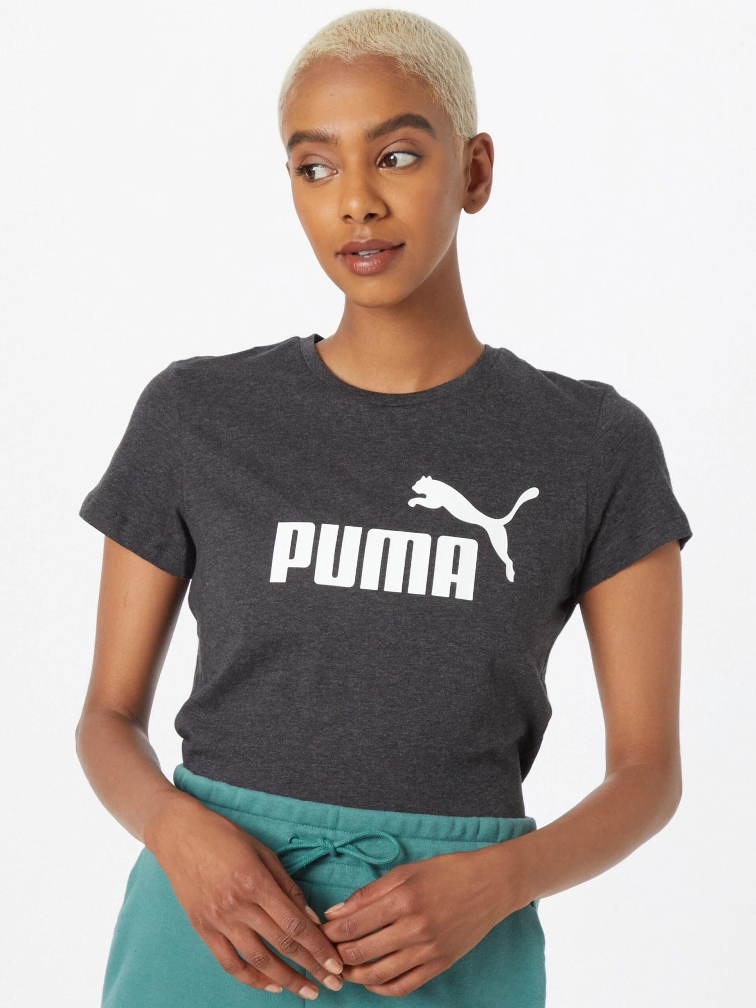 Puma T-shirts Functioneel Shirt Dames Donkergrijs 5 Puma T-shirts Functioneel Shirt Dames Donkergrijs - Afbeelding 3