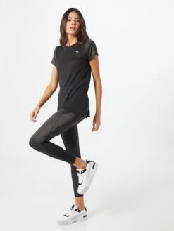 Puma T-shirts Functioneel Shirt Studio Dames Zwart -Sportieve Outfit Winkel 763277a0178558972f3827e65e0b311a