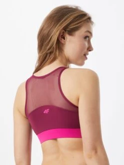 4F Medium Support Regular Sport Bh Dames Bourgogne -Sportieve Outfit Winkel 7739bf5e6675e8cf18d34f1f2d503102