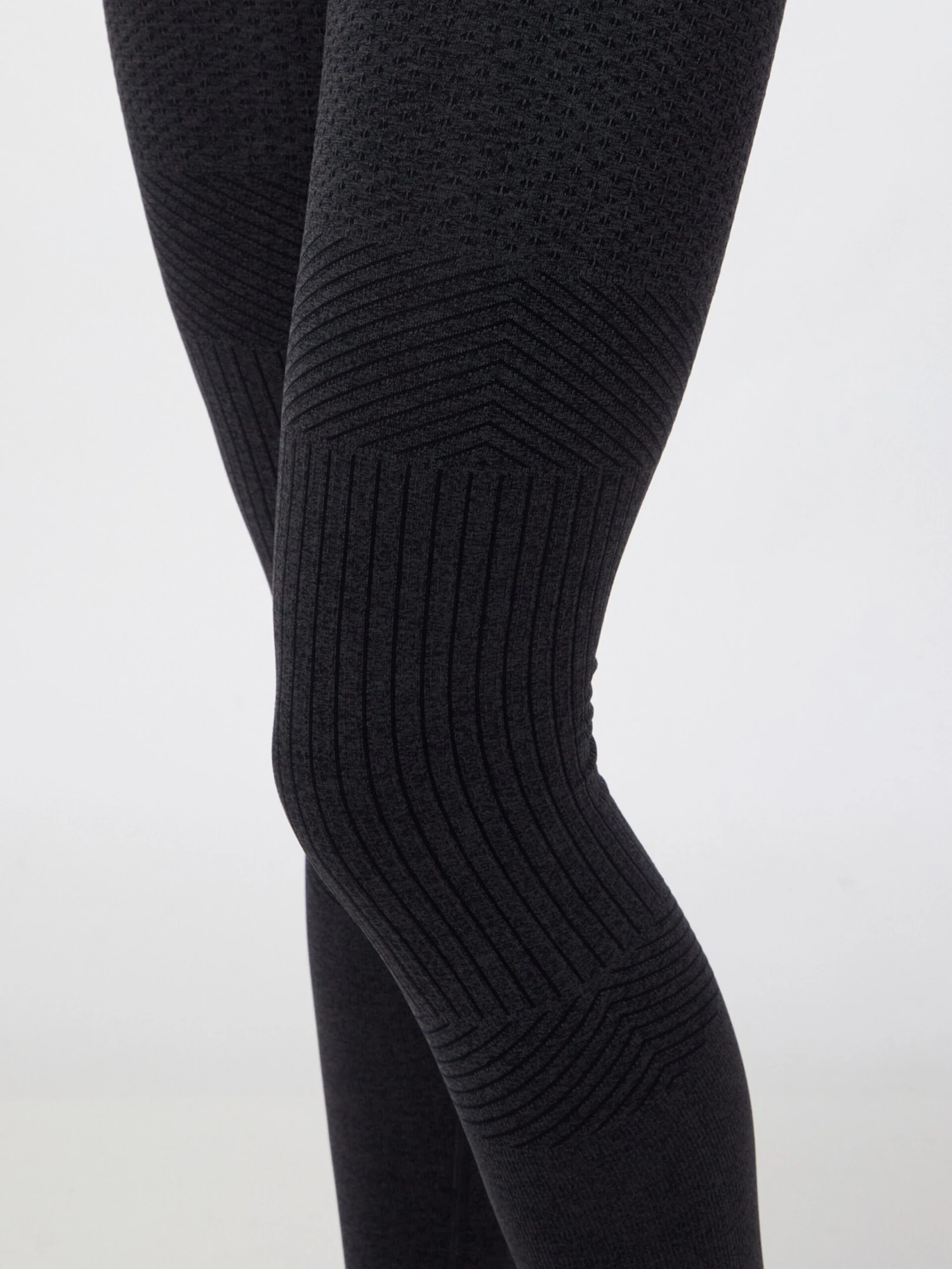 ATHLECIA Sportleggings Skinny Sportbroek ALYSA MELANGE Dames Zwart 7 ATHLECIA Sportleggings Skinny Sportbroek ALYSA MELANGE Dames Zwart - Afbeelding 5