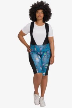 Ulla Popken Shorts Skinny Sportbroek Dames Gemengde Kleuren -Sportieve Outfit Winkel 79111e6ae073ed970979fd2b76fdd43a