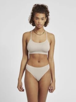 Hummel Low Support Bustier Sport Bh Juno Dames Beige -Sportieve Outfit Winkel 7af3f154b2d6bf35b33e132537587726