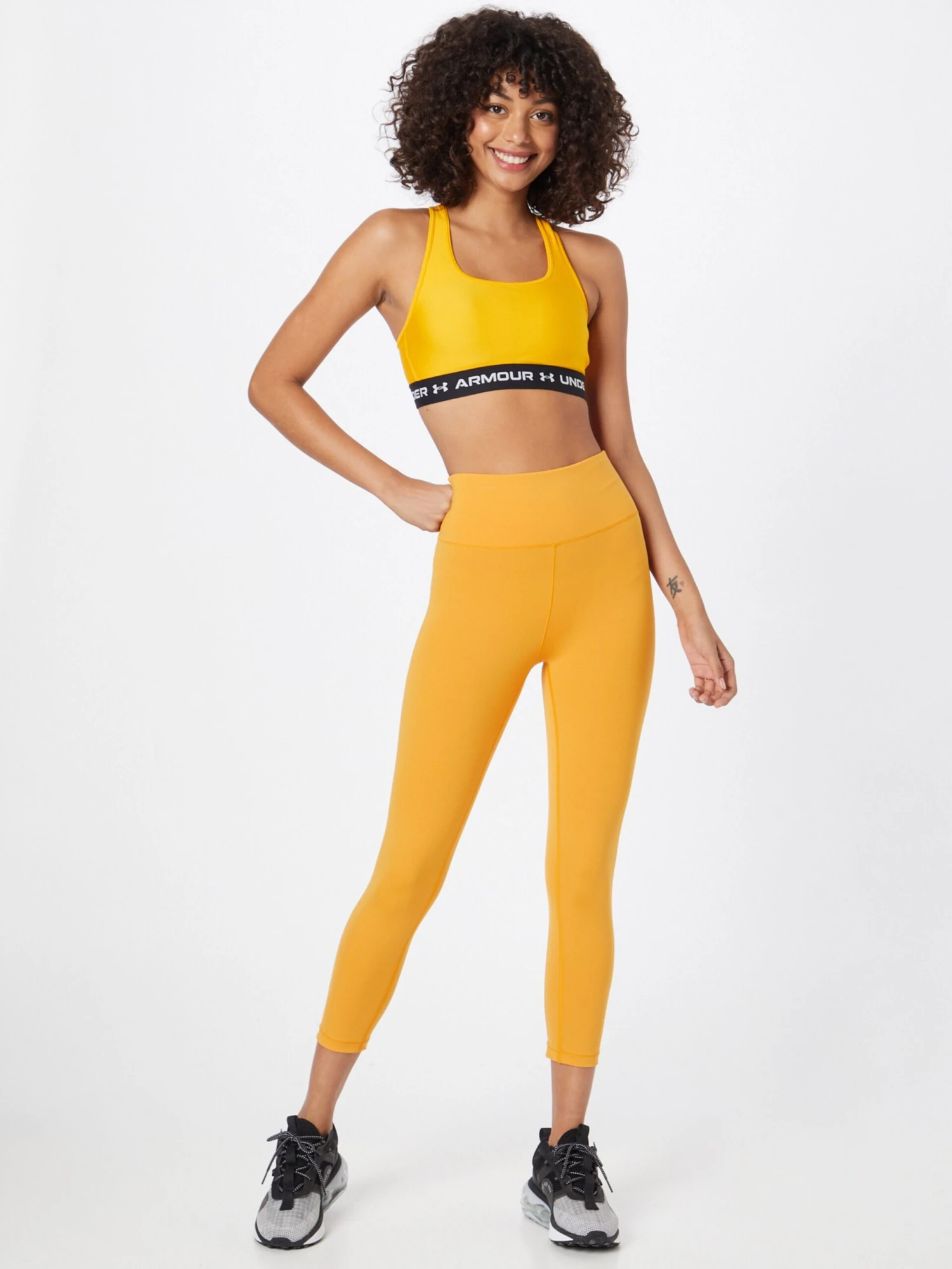 CASALL Sportleggings Skinny Sportbroek Dames Safraan 7 CASALL Sportleggings Skinny Sportbroek Dames Safraan - Afbeelding 5