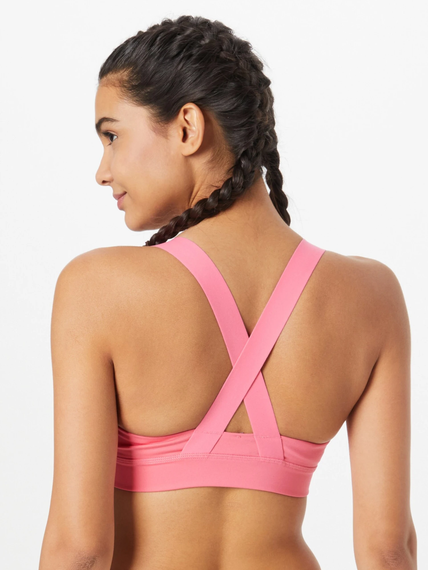 Puma Medium Support Bustier Sport Bh Dames Lichtroze 5 Puma Medium Support Bustier Sport Bh Dames Lichtroze - Afbeelding 3