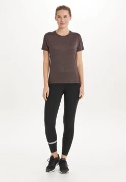 Endurance Functionele Shirts Functioneel Shirt Korrl Dames Donkerbruin -Sportieve Outfit Winkel 805457928ed3e7d93570a30c86df9a39