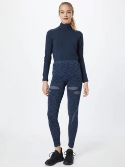 Endurance Sportleggings Skinny Sportbroek Battipaglia Dames Blauw / Blauw Gemêleerd -Sportieve Outfit Winkel 80d91db429447f7ed5a6f0d68421cce1