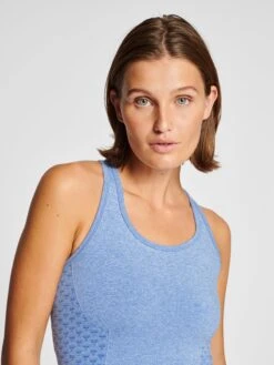 Hummel Sporttops Sporttop Dames Blauw -Sportieve Outfit Winkel 813ea334683647246f63f08f10d4328f
