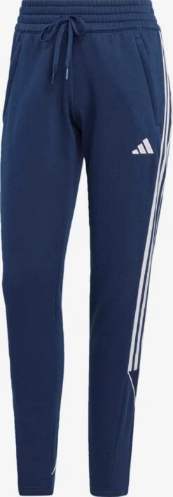 ADIDAS PERFORMANCE Sweatpants Tapered Sportbroek Tiro 23 League Dames Navy