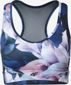 4F Low Support Bustier Sport Bh Dames Gemengde Kleuren