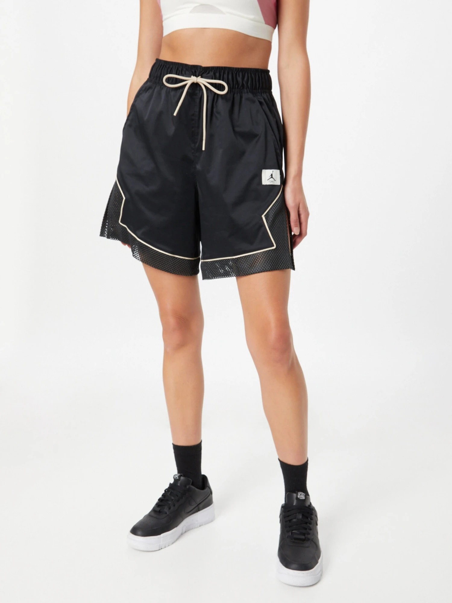 Jordan Shorts Regular Sportbroek DIAMOND Dames Zwart 5 Jordan Shorts Regular Sportbroek DIAMOND Dames Zwart - Afbeelding 3