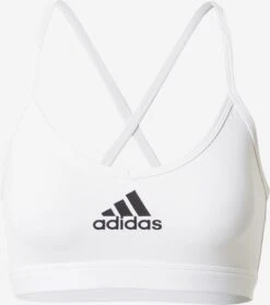 Adidas Sportswear Low Support Bustier Sport Bh Dames Wit