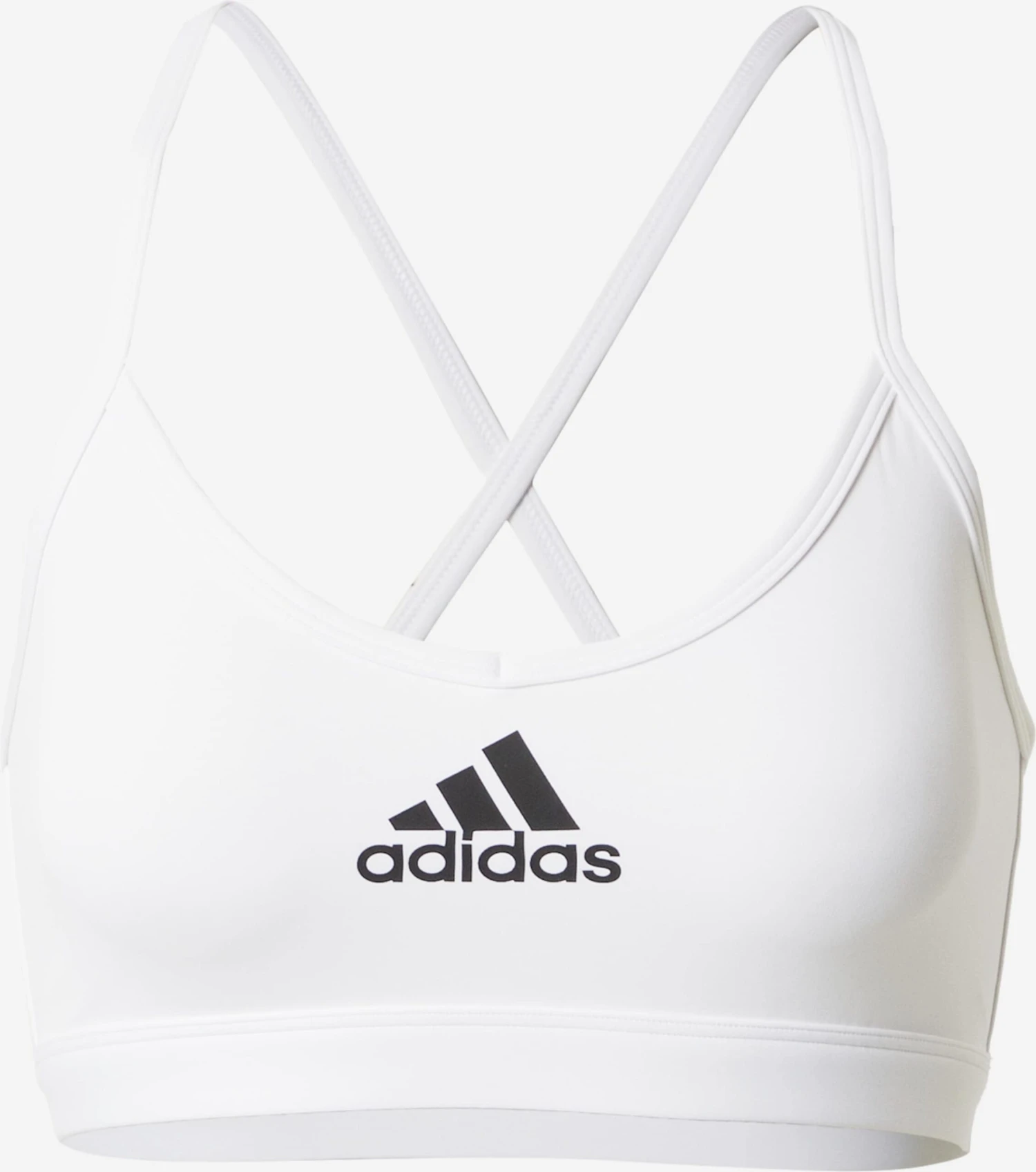 Adidas Sportswear Low Support Bustier Sport Bh Dames Wit 3 Adidas Sportswear Low Support Bustier Sport Bh Dames Wit