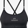 Newline Low Support Bustier Sport Bh AUGUSTA Dames Zwart